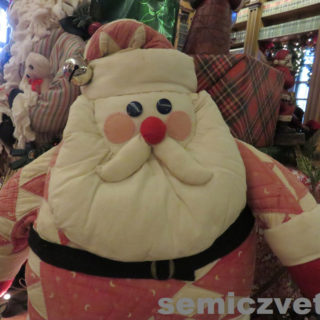 Смешной Санта Клаус