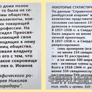 Церковь. Выставка «ЕкатеринбургЪ 1917. Город, которого нет»